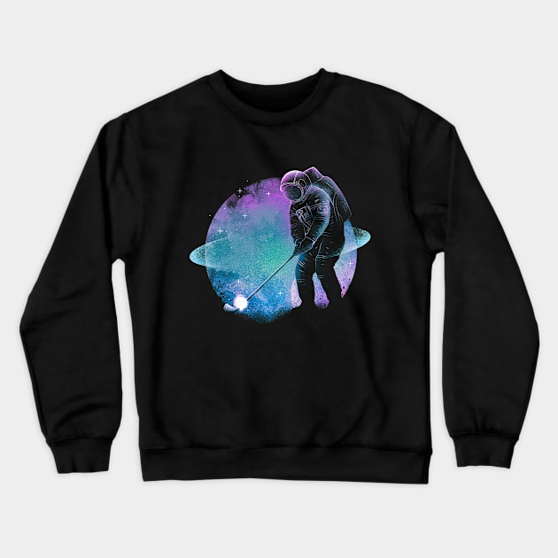 Soul of the Space Golfer Crewneck Sweatshirt by Donnie